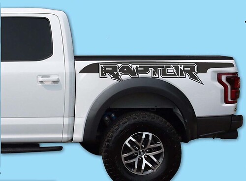 Ford Raptor 2017 & 2018 F150 Rear Bed Vinyl Stickers Decals Truck Graphics T-234
