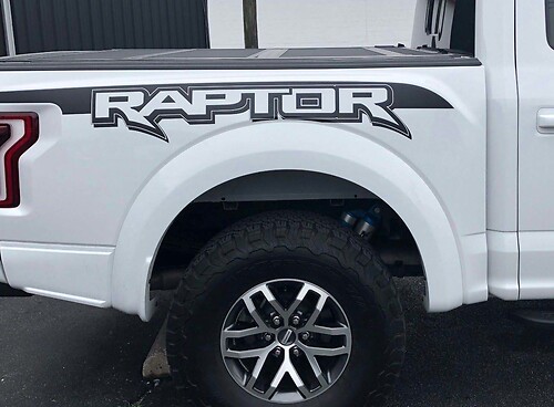 Ford Raptor SVT F150 Bedside Vinyl Graphics Stickers Decals 2017 2018