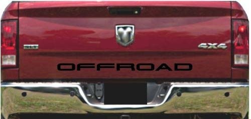 Truck Tailgate OFFROAD Bed Sticker Decal Graphic Letters Fits 4x4 1500 SUV 4x4 car
