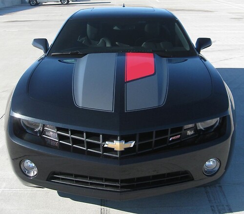 Racing Rally Stripes Sticker Decal 45th Anniversary Graphic fits 2014 Camaro RS LS V6