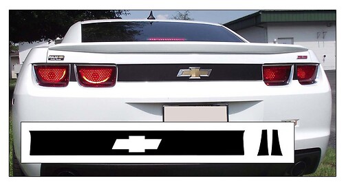 2010-13 CHEVY CAMARO - REAR TRUNK ACCENT STRIPE