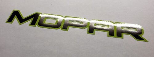 Mopar decal Sticker different colors srt hemi ram srt8 charger challenger cuda