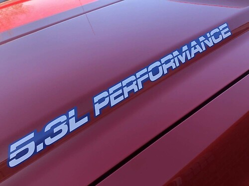5.3L PERFORMANCE +Outline Hood, Body Stickers Decals For Chevy, GMC, Silverado, Sierra