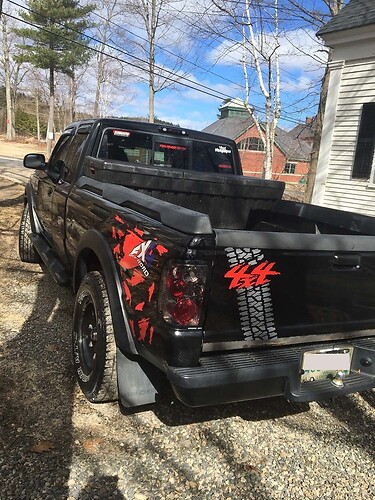 Tire Track Truck Off Road 4x4 Vinyl Decal Sticker