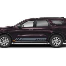 2X Side Door Stripes Sticker Decal Vinyl Kit for Dodge Durango RT GT Sport 2