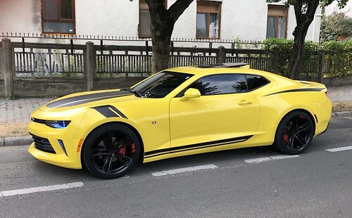 11X Chevrolet Camaro Racing Rally Kit Stripes Stickers Decals Graphic 2016-2018