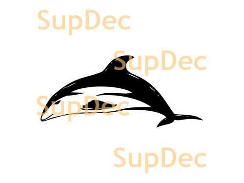 Dolphin Vinyl Art Wall  Window Bathroom Sticker Decal #1