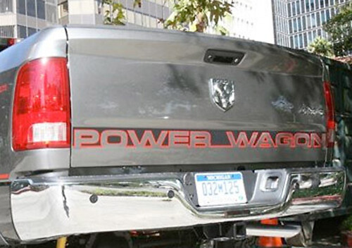Dodge Ram 1500 Power Wagon Truck Tailgate Accent Vinyl Graphics stripe Sticker Decal