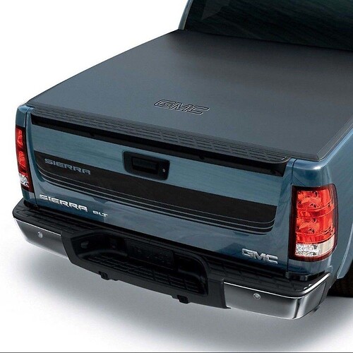 GMC Sierra Bed Tailgate Accent Vinyl Graphics stripe Sticker Decal