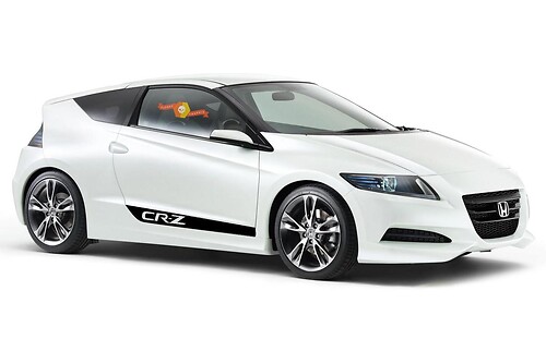Honda CR-Z ଦ୍ଵାର ପାନେଲ ସାଇଡ୍ ଷ୍ଟ୍ରାଇପ୍ ଡେକାଲ୍ ଷ୍ଟିକର୍ ଗ୍ରାଫିକ୍ସ ଲୋଗୋ
