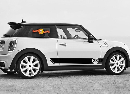 Mini Cooper S F56 2014-2018 ជាន់ចំនួនក្រុមហ៊ូរកូរសុីតតិចឆ្នាំ 2014-2018 រចូលរូបស្លាយស្លាយជើងឆ្នាំ 4
