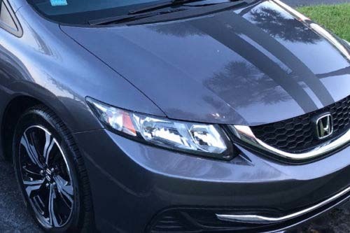 HONDA CIVIC HOOD STRIPES STICKER DECAL Civic Coupe Car
