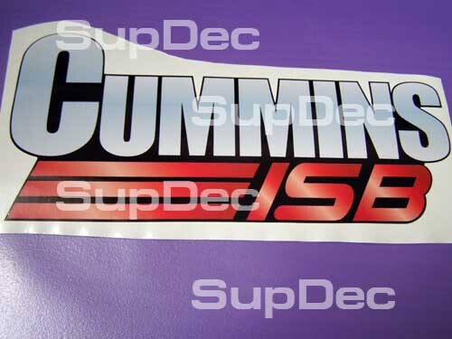 2 Cummins ISB emblem dodge ram Stickers Decals