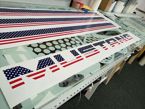 Mustang American Flag Windshield Banner Vinyl Sticker Custom Decal Ford Vinyl Patriotic Window Graphic
