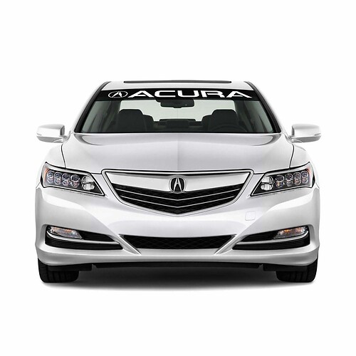 Acura Logo Windshield Vinyl Decal Sticker Emblem Vehicle Graphics