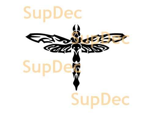 Dragonfly Vinyl Art Wall  Window Bathroom Sticker Decal #3