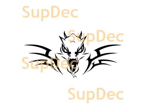 Dragon Vinyl Art Wall  Window Bathroom Sticker Decal #8