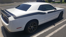Full Upper Side/Truck Stripe Sticker Decal Kit Vinyl Decal Sticker for Dodge Challenger 2