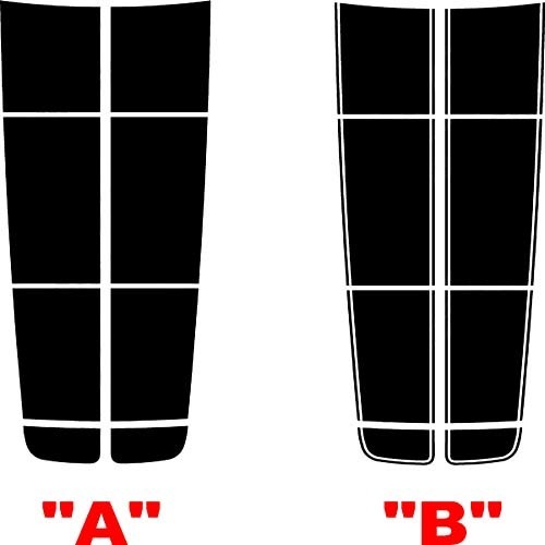 2015 & Up Dodge Challenger  Blacktop Style Strobe Rally Stripe Kit