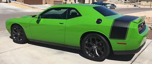 2008 & Up Dodge Challenger Drag Pack Style Side Stripe Sticker Decal Kit