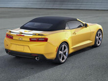 2016 & Up Chevrolet Camaro SS Convertible Գործարկված է Factory Style Twin Rally Hood, Trunk & Spoiler Stripes
 3