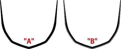 2017 & Up Chevrolet Camaro ZL1 Hood Scoop Accent Stripe Vinyl Decals Stickers 