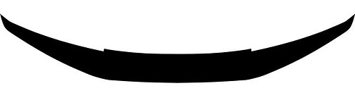 2016 & Up Chevrolet Camaro Rear Bumper Blackout Vinyl Decals Stickers kit