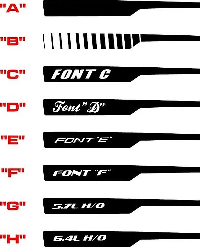 2011 - 2014 Charger Accent Q.P. Stripe Kits