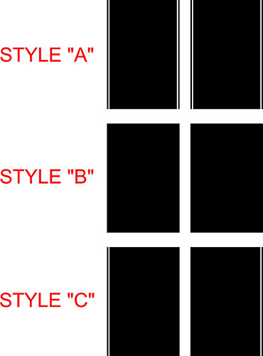 2006 & Up Charger Rally Stripe Kit