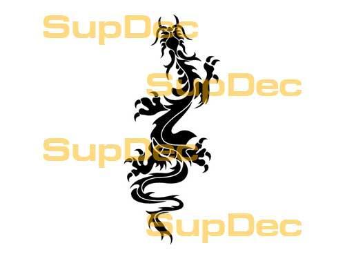 Dragon Vinyl Art Wall  Window Bathroom Sticker Decal #31