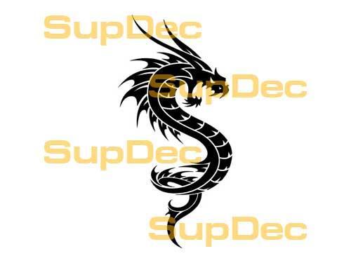 Dragon Vinyl Art Wall  Window Bathroom Sticker Decal #32
