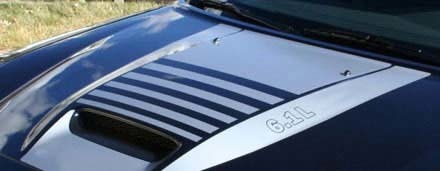 2006-2010 Charger SRT Hood  Intake Sticker Decal Kit