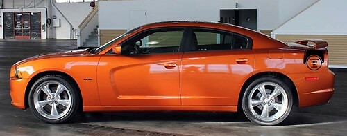 2011 - 2014 Charger Super Bee Tail Rear Q.P.Stripe Kits