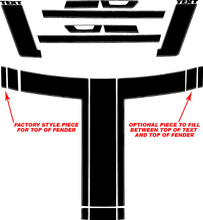 2013 Ford Mustang BOSS Hood & Stripe Kit Vinyl Decals Stickers
 3