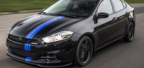 2013 & Up Dodge Dart Offset Style Rally Stripe Kit