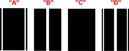 2013 & Up Dodge Dart Wide Center Rally Stripe Kit