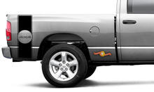 2x Dodge Ram Retro Rally Bed Stripes Kit Stickers Decals 5
