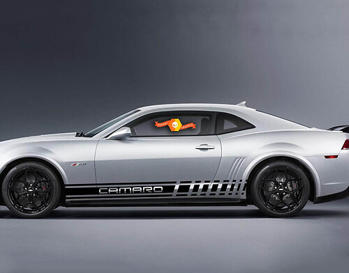 2X Multiple Color Graphic Car Racing Vinyl Decal Sticker for Chevrolet Camaro