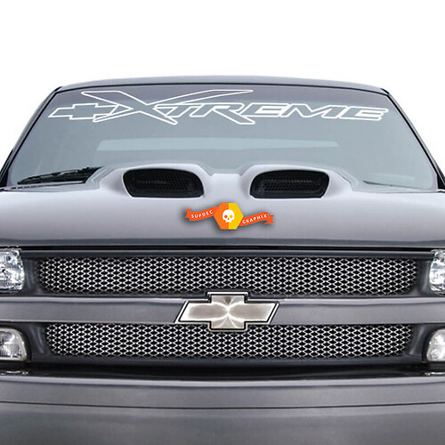 1950-2017 Xtreme S10 Pickup Windshield Body Decal Sticker New Custom 1PC Tahoe Suburban Avalanche Z71