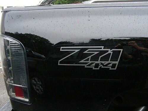  Z71 4x4 Truck Bed Stickers Decals (Set) Your choice of color. Fits: Chevrolet Silverado GMC Sierra