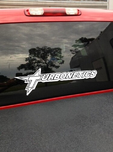 22 Inch Turbonetics Window Sticker Decal Banner - Your choice of choice