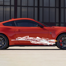 Mustang Side Splash Decals Stickers for Ford Mustang 2
