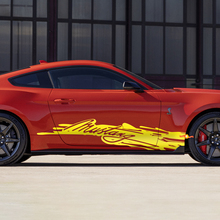 Mustang Side Splash Decals Stickers for Ford Mustang 3