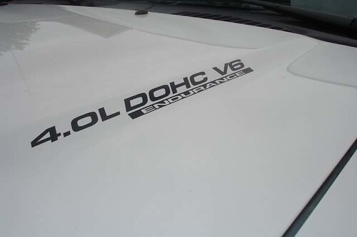 4.0 DOHC Endurance HOOD Stickers Decals - Fits Nissa Xterra, Titan Truck