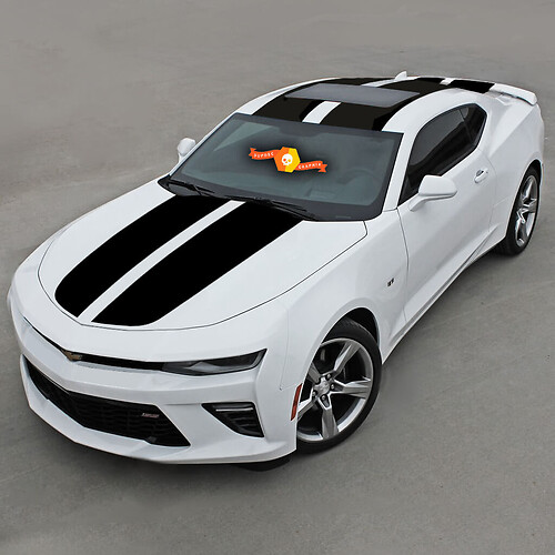 Over The Top Racing Double Vinyl Stripes Vinyl Decal Sticker for Chevrolet Camaro 3
