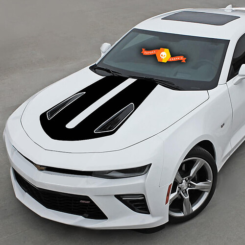 Chevrolet Camaro 2016- 2018 Hood Accent Sticker Decal Vinyl Stripe