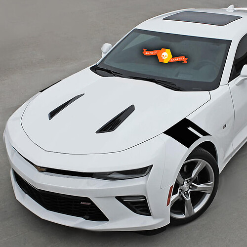 Chevrolet Camaro 2016-2018 Fender Hash Side Accent Vinyl Stripes
