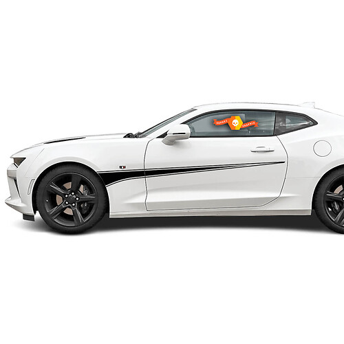 Side Accent Stickers Decals for Doors Chevrolet Chevy Camaro 2010 -2024