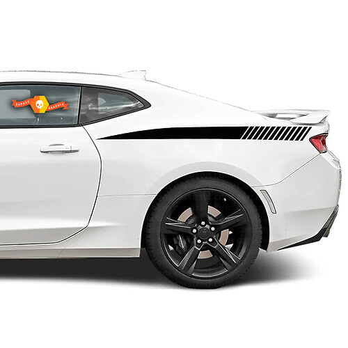 Rear Quarter Side Accent Sticker Decal Stripes Vinyl Decal Sticker for Chevrolet Camaro
