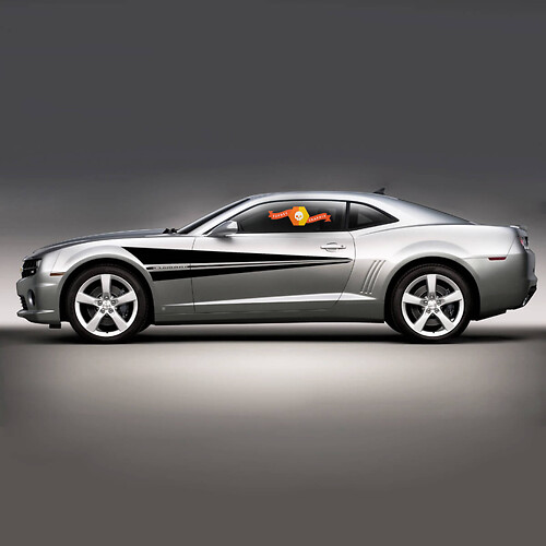 Racing Sport Side Stripes Vinyl Decal Sticker for Chevrolet Camaro